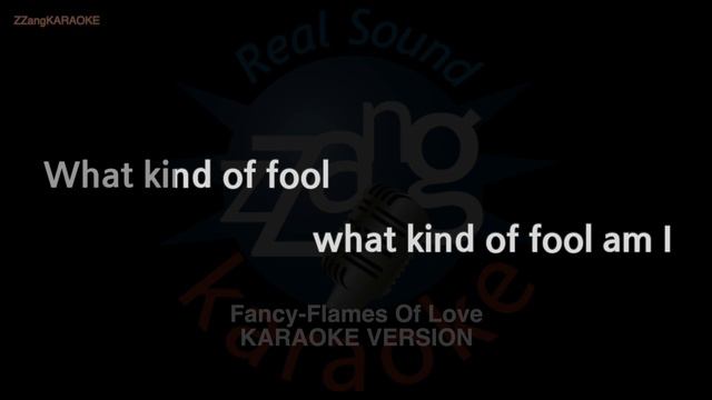 Fancy-Flames Of Love (Melody) (Karaoke Version) смотреть онлайн