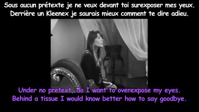 FRENCH LESSON - Learn French With Music ( Lyrics + Translation ) Comment Te Dire Adieu
