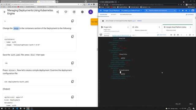 Managing Deployments Using Kubernetes Engine смотреть онлайн