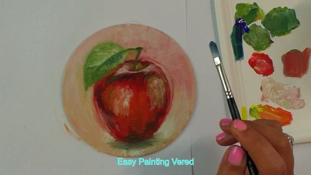 Apple Painting with complementary colors - full length смотреть онлайн