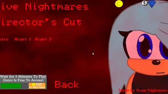 Five Nightmare Director's Cut Intro, Night 1, 2 the nightmare begins now смотреть онлайн