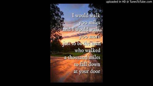 I'm Gonna Be (500 Miles) by viking cowboy смотреть онлайн