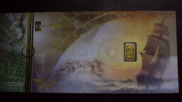 KARATBAR NADIR 1/10 GRAM .9999 PURE CASHGOLD смотреть онлайн