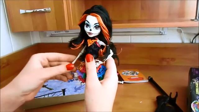 Обзор на Skelita Calaveras Monster High. смотреть онлайн