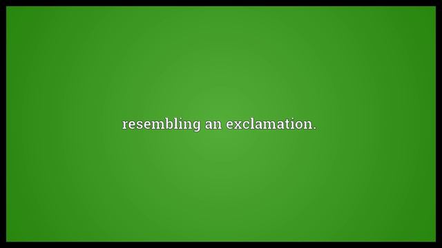 Exclamatory Meaning смотреть онлайн