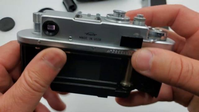 Zorki 4K USSR Russian 35mm Camera + Industar 50 lens #76555558 смотреть онлайн