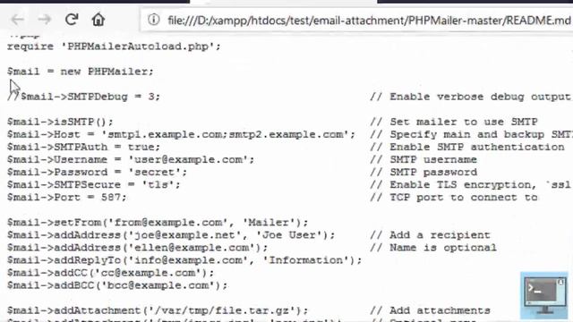 Learn how to attach files in email - PHP - Sending email from localhost смотреть онлайн