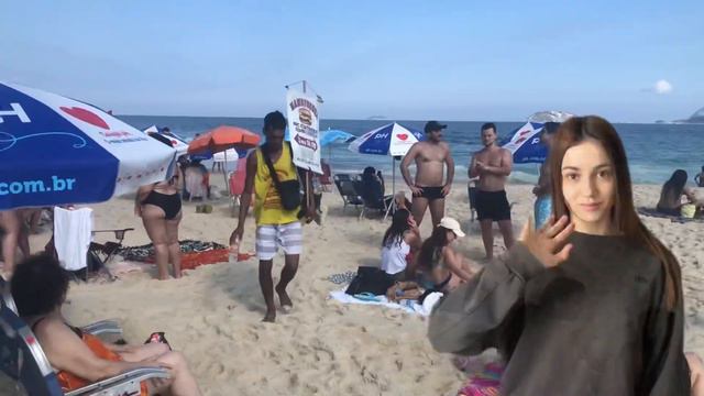 Walking On A Sunny Beach In Barcelona 🏝️ | Best Beach In Spain 2023🇪🇸
