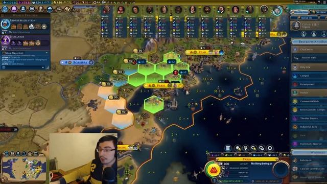 The Thunderbolt Of The North, Norway Domination On The Sea | Stream VOD #87 Civ 6 Multiplayer FFA смотреть онлайн