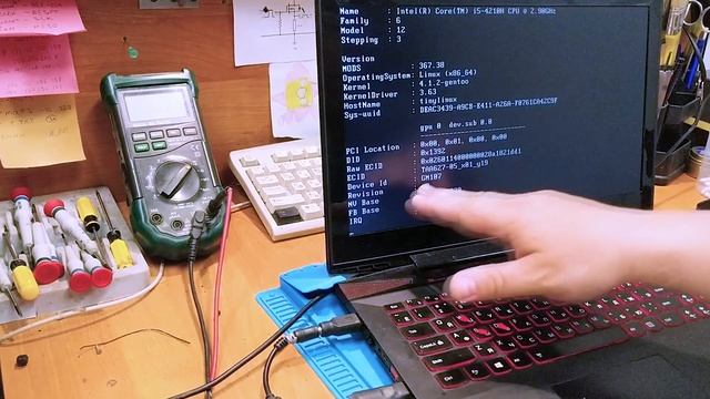 Диагностика видеокарты ноутбука|проверка видеопамяти MATS смотреть онлайн