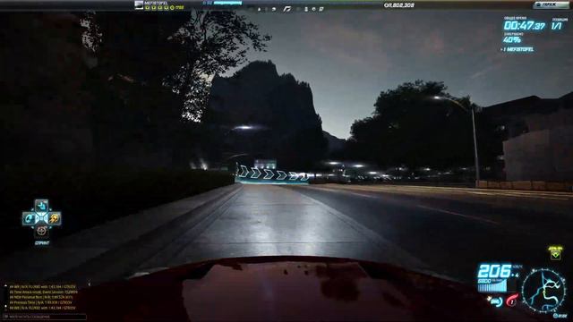 NFS World World Evolved v2. Time Attack Series #9. Nissan GT-R Spec-V (R35). Gray Street. Training смотреть онлайн