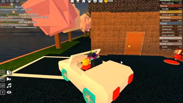 Играю в Roblox и стал менеджером на карте "work at a pizza place" смотреть онлайн