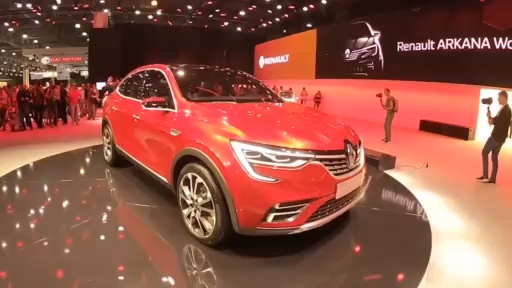 Главное украшение Московского автосалона - Renault Arkana специально для России! смотреть онлайн