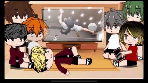 Реакция волейбола на т/и как Акеби