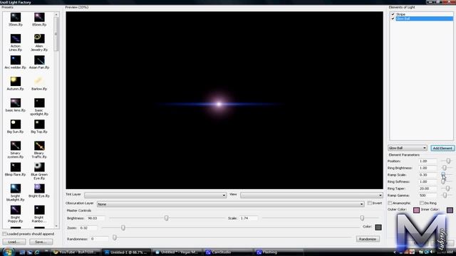 Photoshop Tutorial: Using Knoll Light Factory смотреть онлайн