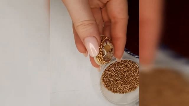 Оплетение кабашона для колье смотреть онлайн