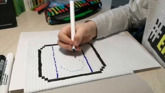 Как нарисовать 8 бит Brawl Stars смотреть онлайн