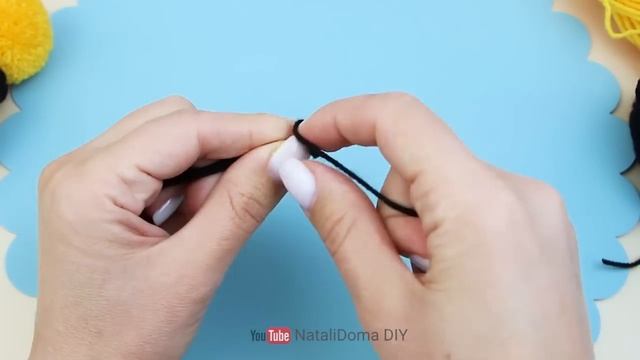 ? Как Сделать Удивительно Милую Медоносную ПЧЕЛУ из ниток ? Woolen crafts ? DIY NataliDoma смотреть онлайн