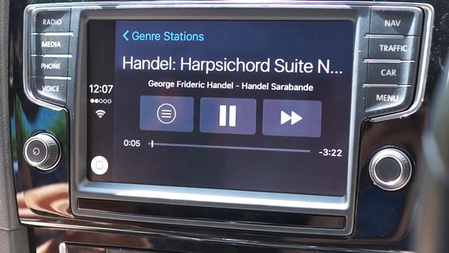 VW Golf R Upgrade To Discover Pro With Carplay