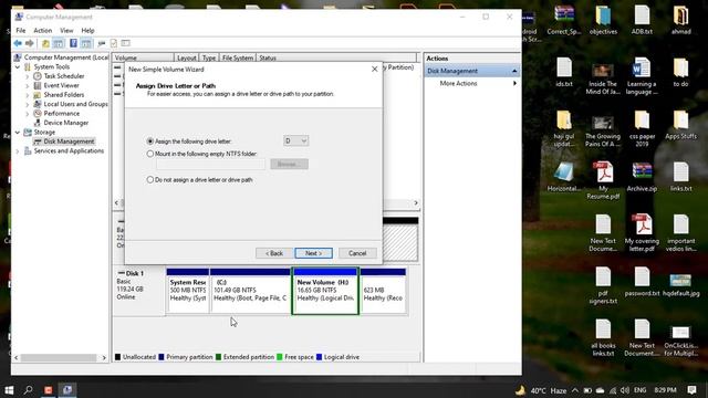 How to Allocate Memory in windows 10 | How to allocate external hard drive in window 10 in 2021 смотреть онлайн
