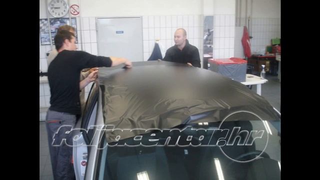 VADES FOLIJA CENTAR - BMW 1 KROV CRNA MAT смотреть онлайн