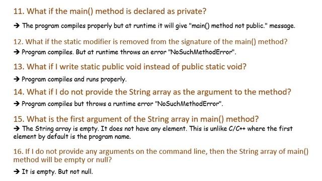 Java Interview Questions And Answers Part 2 смотреть онлайн