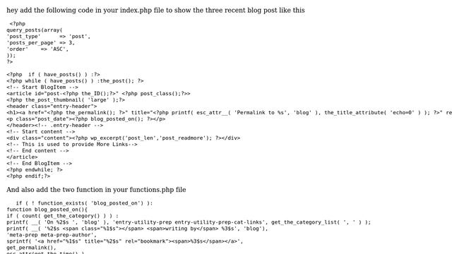 Wordpress: Deeper editing of index.php and single.php (2 Solutions!!) смотреть онлайн