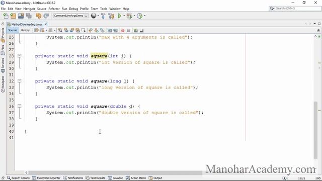 java static polymorphism (manohar academy) смотреть онлайн