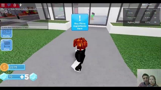 Samira and Papa are playing games Roblox Pizza Factory #2 Роблокс Пицца Фэктори #2 смотреть онлайн