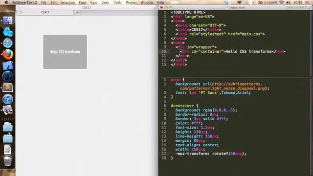 CSS CSS3 Урок 17 Трансформации transform смотреть онлайн