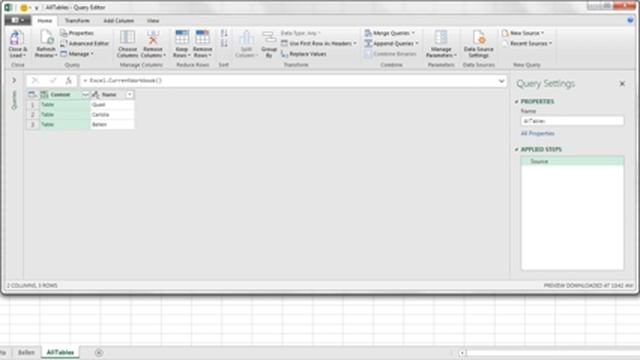 Excel Magic Trick 1330: Append All Excel Tables in Current Workbook: Power Query (Get & Transform) смотреть онлайн