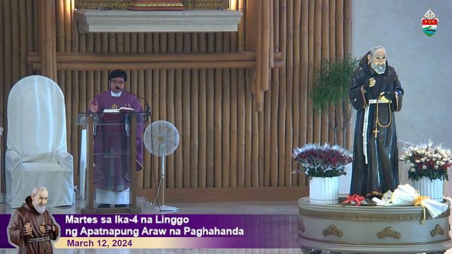 LIVE | March 12, 2024 | 12 n.n. - Martes sa Ika-4 na Linggo ng Apatnapung Araw na Paghahanda смотреть онлайн