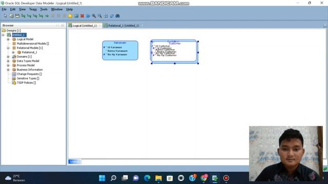Penerapan Supertype,subtype,dan Relasi pada Oracle Data Modeller Bais Data #AhsaniTaqwimAyusni Tif3 смотреть онлайн