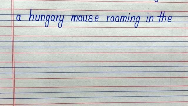 How to write in four line notebook || Neat and clean english handwriting practice || Four line copy смотреть онлайн
