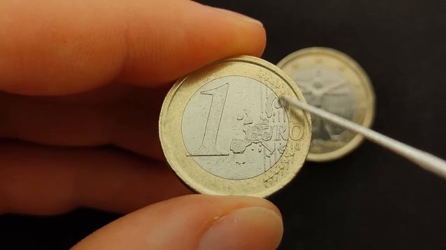 RARE COIN ERROR !! Italian 1 euro coin with Rotated Die Error смотреть онлайн