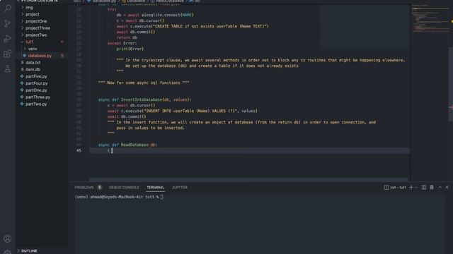 Python Tutorial - Sqlite3 Asynchronously Tutorial 1 смотреть онлайн