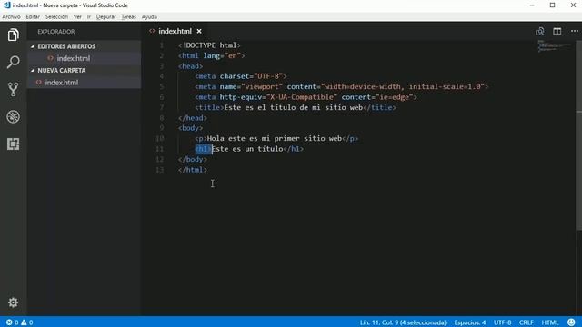 HTML5 y Visual Studio Code - Curso Desarrollo Web ? смотреть онлайн