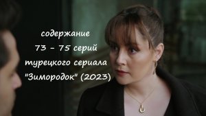 Содержание 73, 74 и 75 серий турецкого сериала «Зимородок» (РФ, 2023)