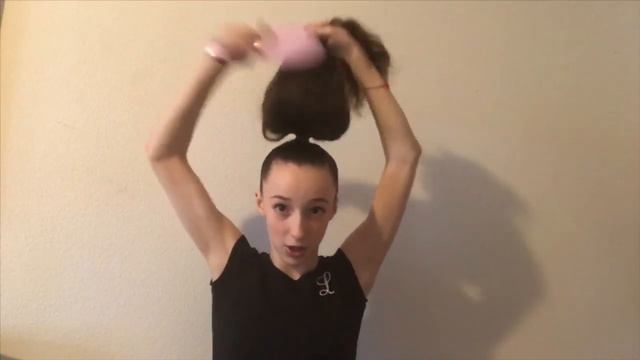 Competition Hair Tutorial // RHYTHMIC GYMNASTICS смотреть онлайн