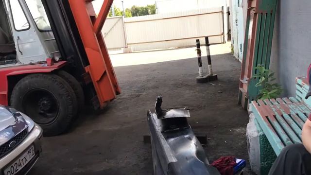 Ремонт стрелы манипулятора SOOSAN SCS736 в Москве смотреть онлайн