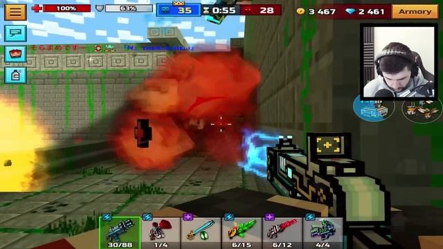 Risking 700 Gems on two Mythical Chests! (Pixel Gun 3D F2P) смотреть онлайн