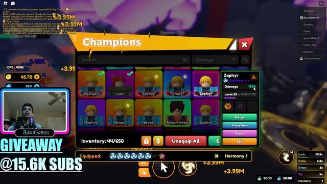 HOW TO GET 30 + LUCK IN ANIME CHAMPIONS SIMULATOR! смотреть онлайн
