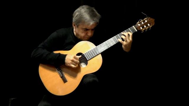 A FELICIDADE (Tom Jobim - Vinicius de Moraes) solo guitar by Carlos Piegari смотреть онлайн