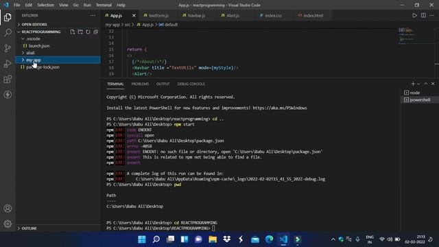 how to fix npm start problem in React.js || how to fix npm error in React.js Education Analysist смотреть онлайн