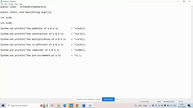 Java Tutorial - part-10|| #java || #javatutorialforbeginners || #telugu ||#javaplacementcourse смотреть онлайн