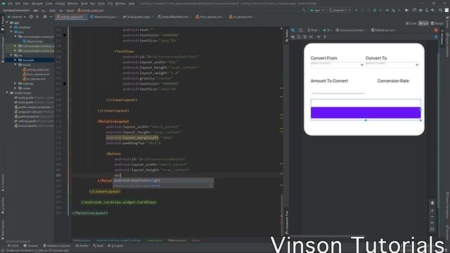 How to create Currency Converter using Android Studio смотреть онлайн