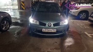 Улучшение света фар Renault Megane 2 Aozoom T9