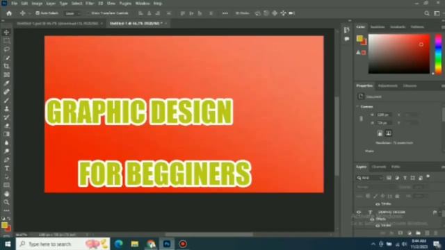 Graphic design For Begginers | Adobe photoshop | Full Tutorials смотреть онлайн