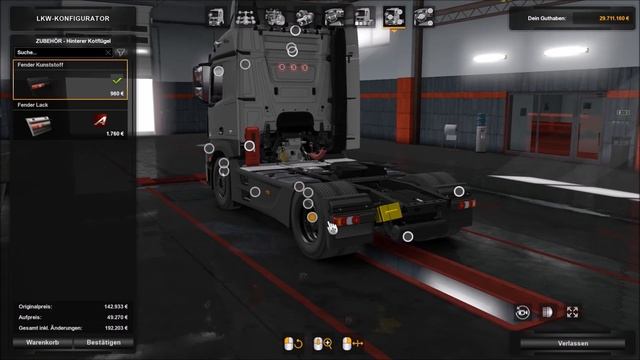 [ETS2 v1.36] Mercedes-Benz Actros Streamspace L-cab *Best Mod* смотреть онлайн