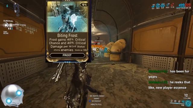 [WARFRAME] BITING FROST How I Would Change It And Make Frost Worth Playing In 2022 l The New War смотреть онлайн